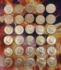 Lot of 30-ungraded coins 1965–1969 Kennedy Half Dollars struck in 40% silver!!!!