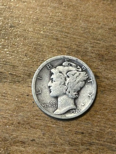 1920D Mercury Dime VG