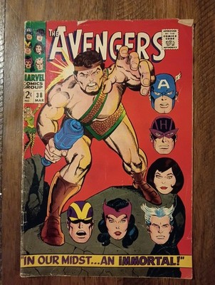 The Avengers #38 (Marvel March 1967) First Ares Silver Age