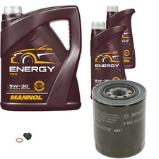 Filtro olio Bosch 7 L Mannol 5W-30 Energy per Mazda serie E furgone E2200 D
