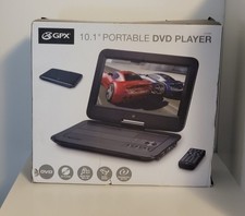 NEW GPX PD1053BX 10.1" Display in Portable DVD Player With Accessories