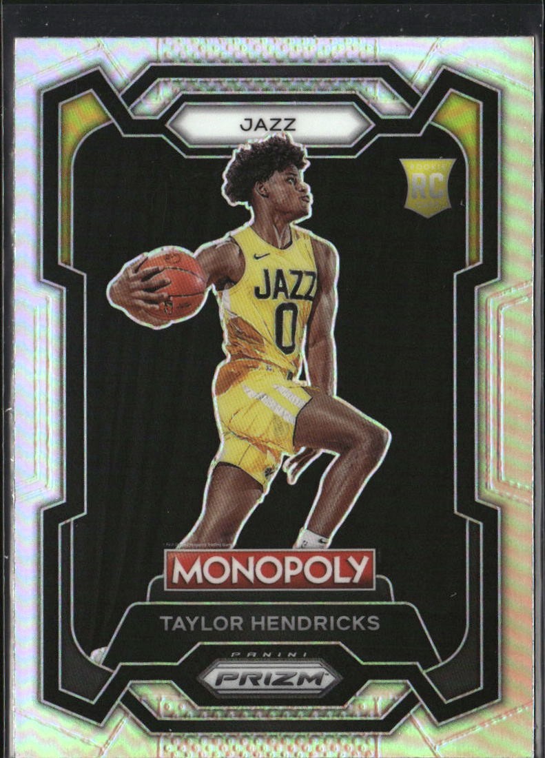 2023-24 Panini Prizm Monopoly #86 Taylor Hendricks Silver