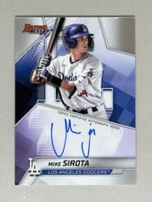 2025 Bowman's Best Baseball Mike Sirota #B25-MSI Best Of 2025 Auto Dodgers 🔥💪