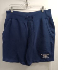 Vintage Polo Ralph Lauren Shorts Men Medium Fleece Rugby Logo