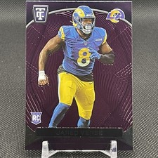 Jared Verse 2024 Panini Totally Certified Mirror Purple Rookie #134