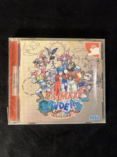 SEGA Dreamcast Climax Landers Japan Game Clean & Work Fully