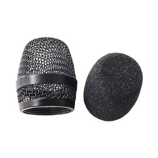 Mesh Mic Grille Head with Inner Foam Microphone Head Replace Microphone Grille