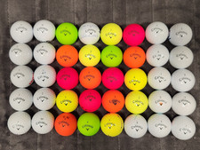 40 Callaway Supersoft Used Golf Balls 5A Condition