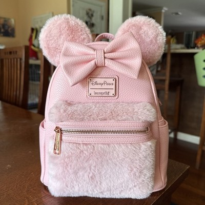 Loungefly Disney Parks Piglet Pink Minnie Mini Backpack RARE 