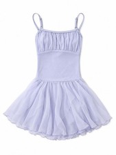 Chacott Leotard Skirt Lavender 140J Dance Costumes 13200 Yen