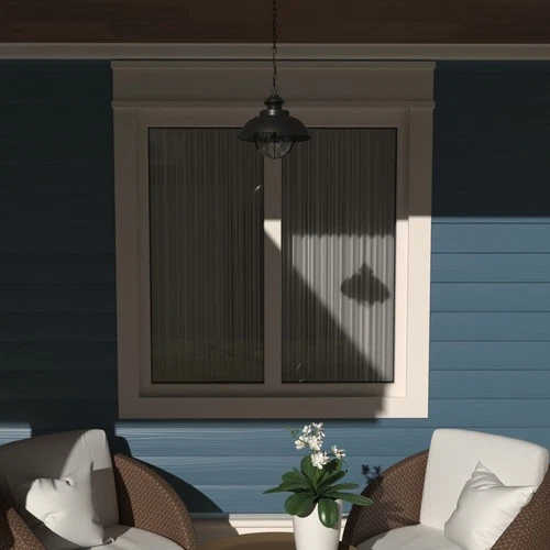 Vaxcel Lighting OD21506 Black Harwich 1-Light Outdoor Pendant - Picture 6 of 12