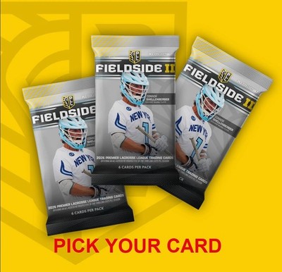 Fieldside II Premier Lacrosse League PLL Base Card Singles *Pick From List*