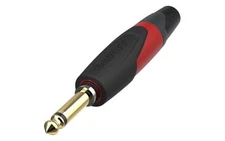 Neutrik NP2XX-SILENT silentPLUG 1/4 Phone Connector, Mono, Reed Switch, Gold
