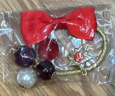 Sailor Moon Mars Ver. Bead Charm With Ribbon