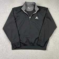 Fairway & Greene 1/4 Zip Mens Large Black Congressional Country Club Golf