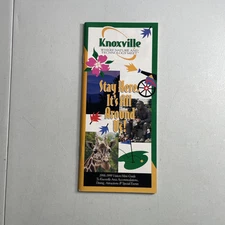 Knoxville Tennessee 1998-1999 Visitors Mini-Guide w/ Dining Attractions Hotels