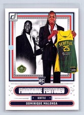 Dominique Malonga 2025 Donruss WNBA #19 Franchise Features Rookie *