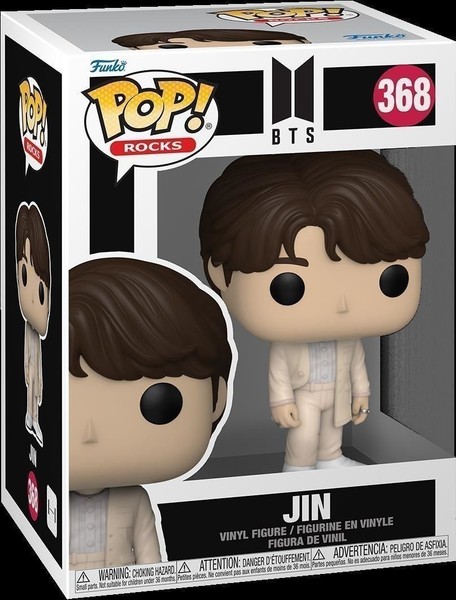 Gadget -D- Bts: Funko Pop! Rocks - Season 4 - Jin (Vinyl Figure 368) Funko-image