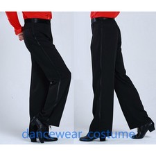 Ballroom Latin Tango Modern Rumba Jazz Salsa Dance Pants Trousers for Men Boy