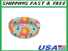 Packed Party Flower 59” Round Soft-Sided Inflatable Swimming Pool