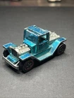 Hot Wheels Redline, T-4-2 ,Aqua , Brown Inter., 1970, Hong Kong, Missing Top