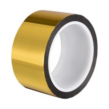 Gold Tone Metalized Tape 50mm x 50m/164ft Decor Tape for Graphic Arts