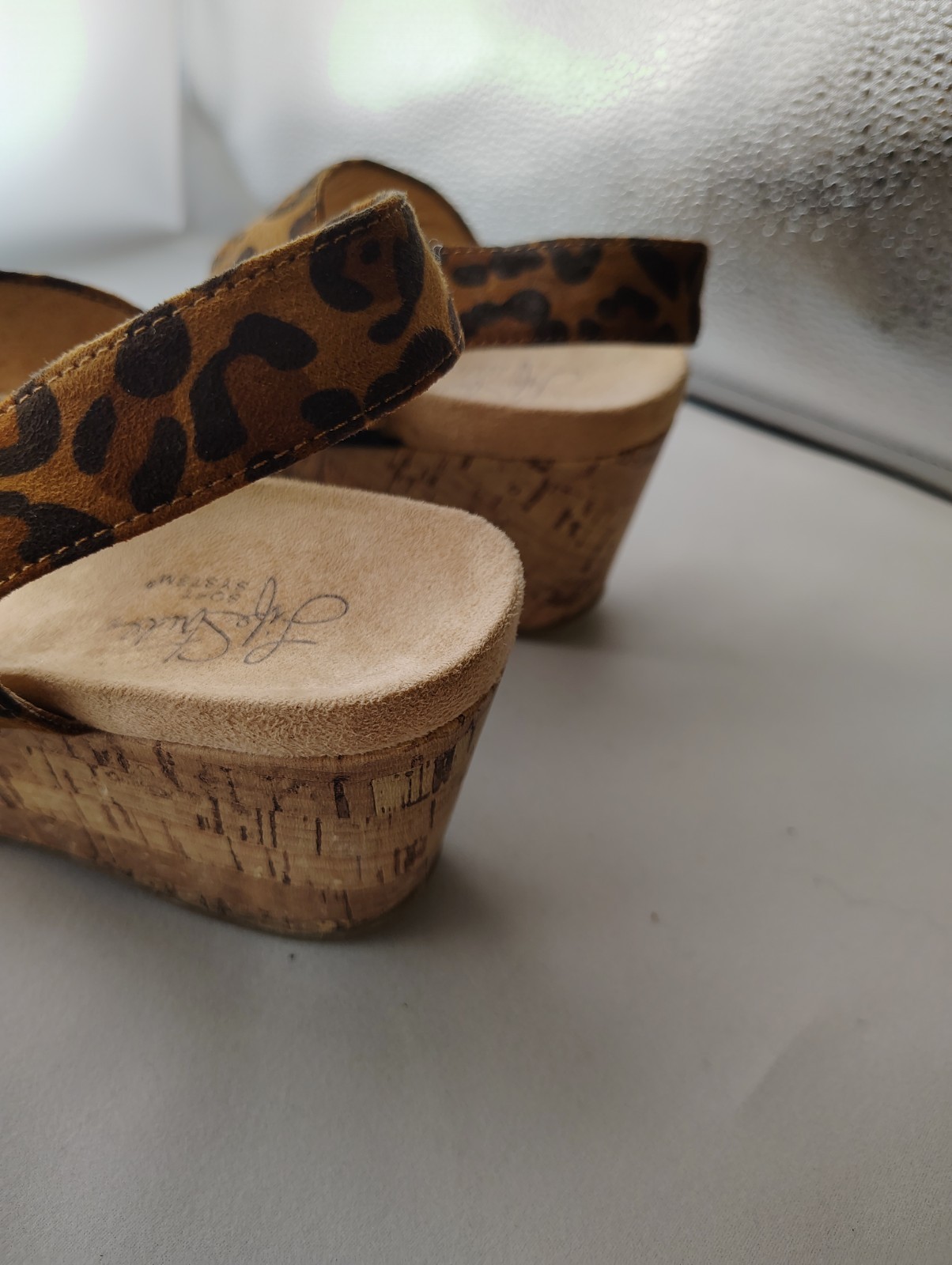 Life Stride Soft System Leopard Print Strappy San… - image 5