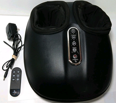 #ad Cupilo Vibrate Pressure Heated Remote Controlled Foot Massager Model CPL 5522RC $19.95
