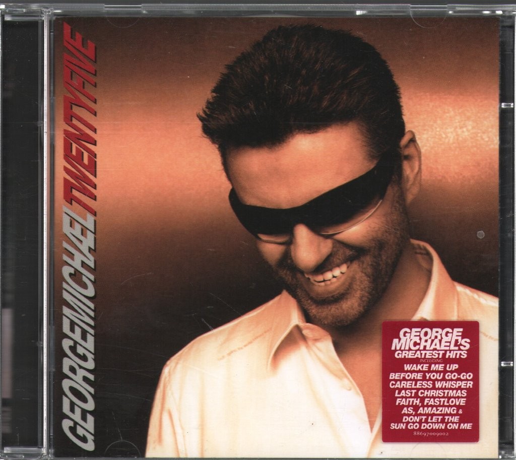 George Michael Twenty Five double CD Europe Aegean 2006 2CD set 88697009002