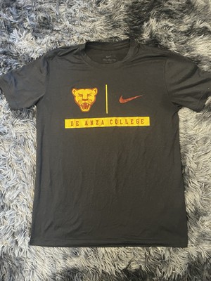 De Anza College x Nike Tee Shirt (Dark Grey and Yellow)