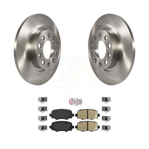 AM Autoparts Ceramic Brake Pad & Rotor Kit – Front & Rear, Fiat 500X / Jeep Renegade