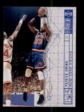 1994-95 UD COLLECTOR'S CHOICE FRENCH #389 PATRICK EWING GOLD SIGNATURE