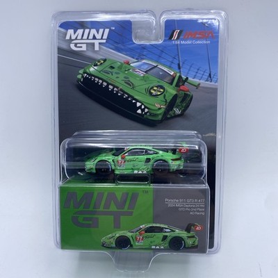 Mini GT Porsche 911 GT3 R #77 Rexy Daytona 24 Hrs GTD Pro 2nd