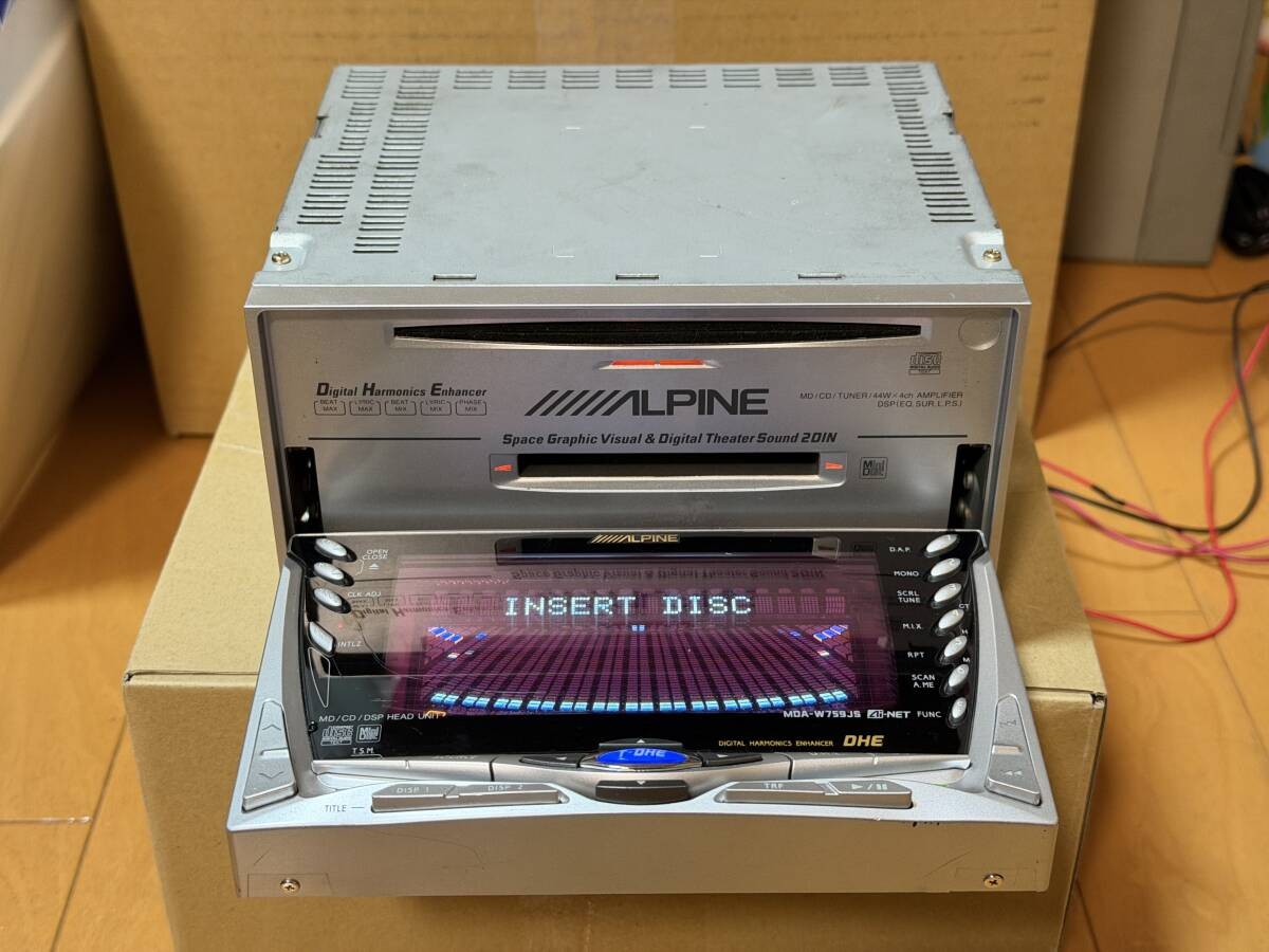 Alpine MDA-W759JS 2DIN CD/MD Car Audio Deck Japan | eBay
