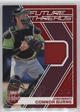 2023 Panini Elite Extra Edition Future Threads Red 41/49 Connor Burns 11b4