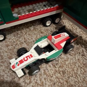 LEGO City Grand Prix Truck 60025 Racing Incomplete 315 Pieces RETIRED set!!!