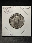 1929 S Standing Liberty Quarter Circulated Silver Type Coin
