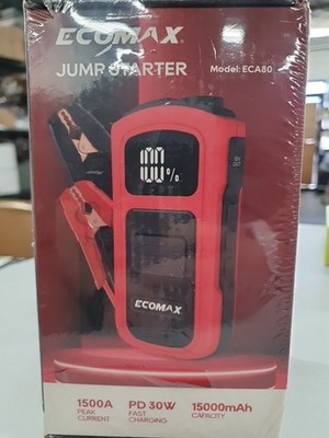 ECOMAX Jump Starter,1500A Peak 15000mAh Starter Battery Pack