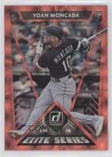 2020 Panini Donruss Elite Series Red 102/149 Yoan Moncada #E-13 0q3