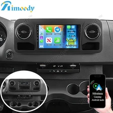 2+64G For 2018-22 Mercedes Benz Sprinter Carplay Android 15 Car Stereo Radio GPS
