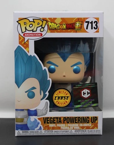 VEGETA POWERING UP (CHASE) (METALLIC) - DRAGONBALL - CHALICE EXC. - FUNKO POP!