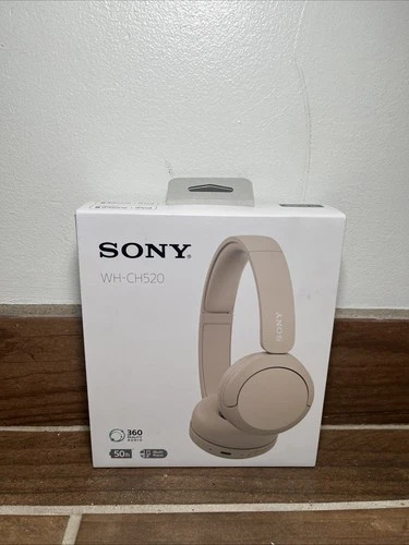 Sony Wh-ch520 Wireless Headphones Bluetooth On-ear Headset With Microphone