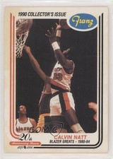 1989-90 Franz Portland Trail Blazers Food Issue Calvin Natt #14 1my2