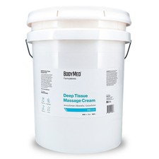 BodyMed Formulazioni Crema Massaggio Tessuti Profondi, 5 gal. - Senza profumo,