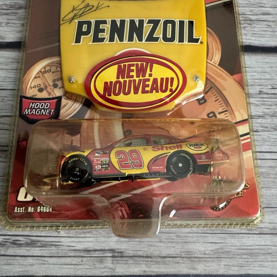 2007 Winners Circle 1/64 Kevin Harvick #29 Pennzoil HOOD rare Canadian exclusive - Image 3 of 4