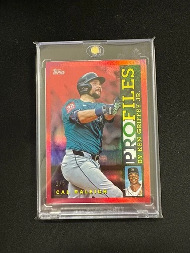 2026 Topps Series 1 Cal Raleigh Red Foil (RAW)