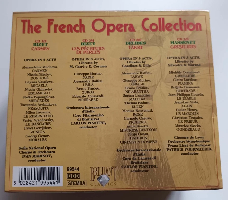 The French Opera Collection von Various (8 x CD-Box) NEU + OVP - Bild 3 von 3