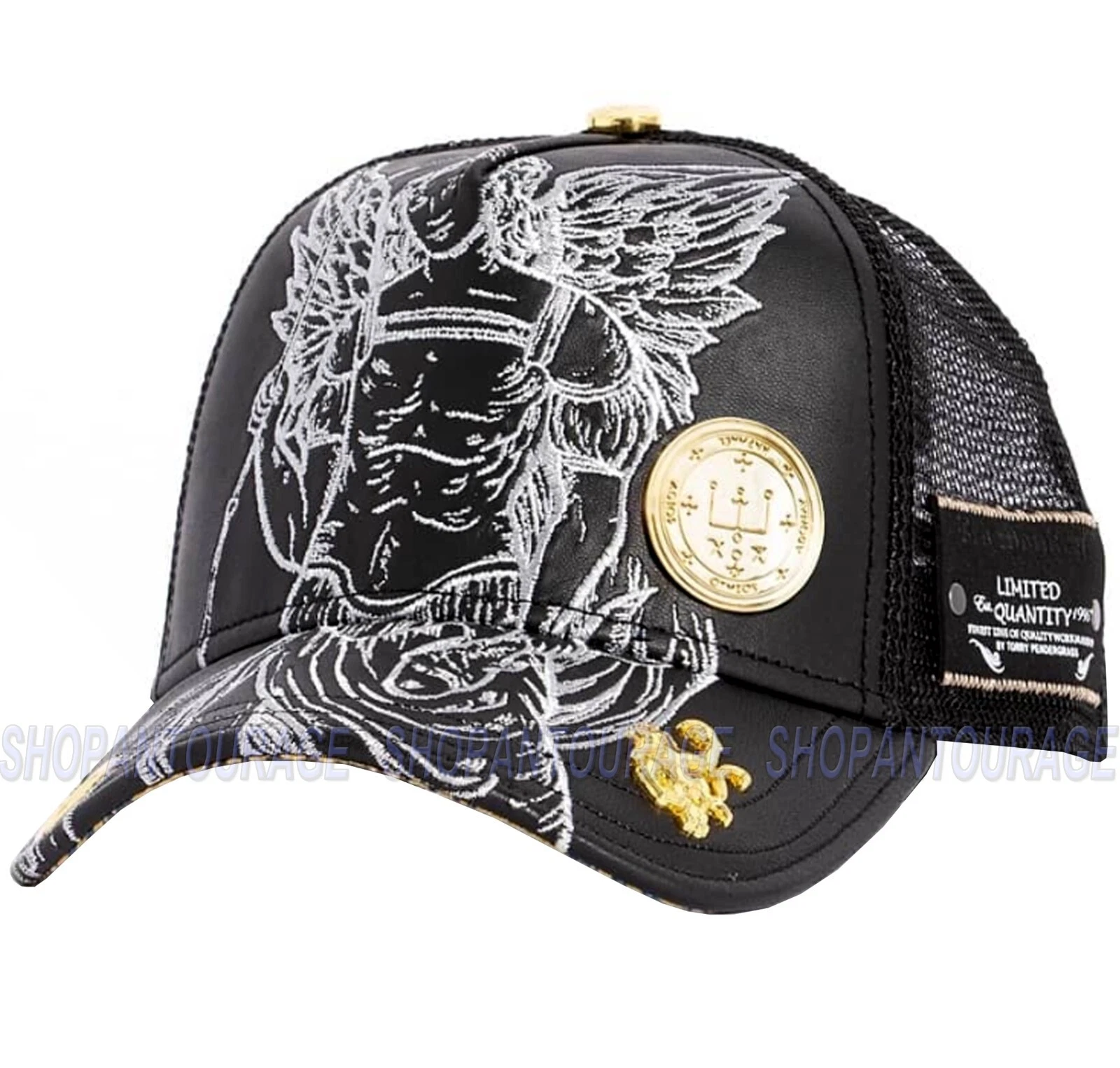 Red Monkey St. Raphael Black RM1427 Limited Edition Unisex Trucker Hat Cap