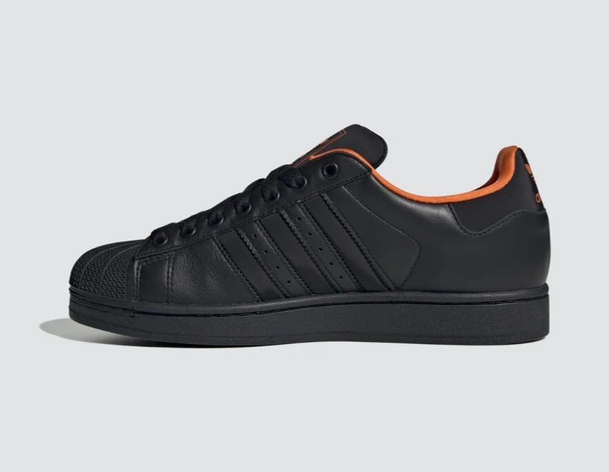 ★adidas★ Superstar II Black adidas Originals SUPERSTAR II MEN'S SHOES JS2834 ORANGE