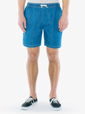 New American Apparel Denim Rad Shorts XS Med Wash jeans